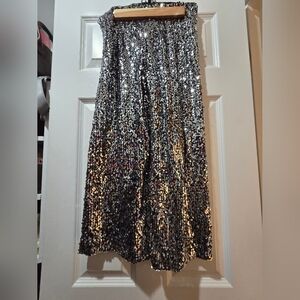 Maeve By Anthropologie Colette Sequin Croppee Pants